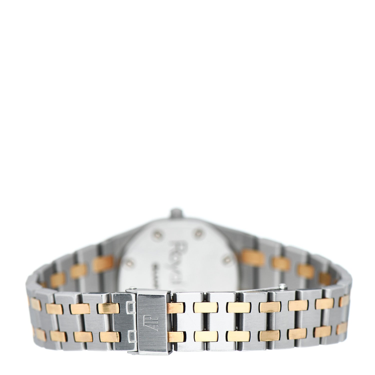 Audemars Piguet Stainless Steel 18K Yellow Gold 26mm Royal Oak Quartz Watch Champagne 66270SA.00.0722SA.01 3 of 4