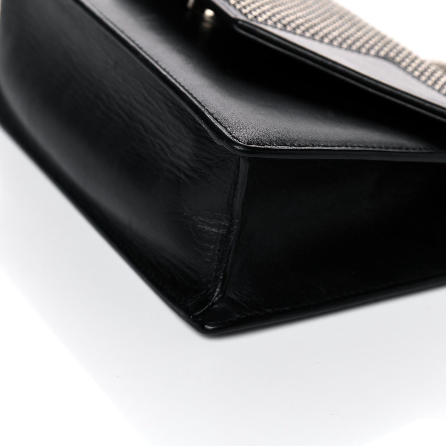 Calfskin Studded Medium Betty Black