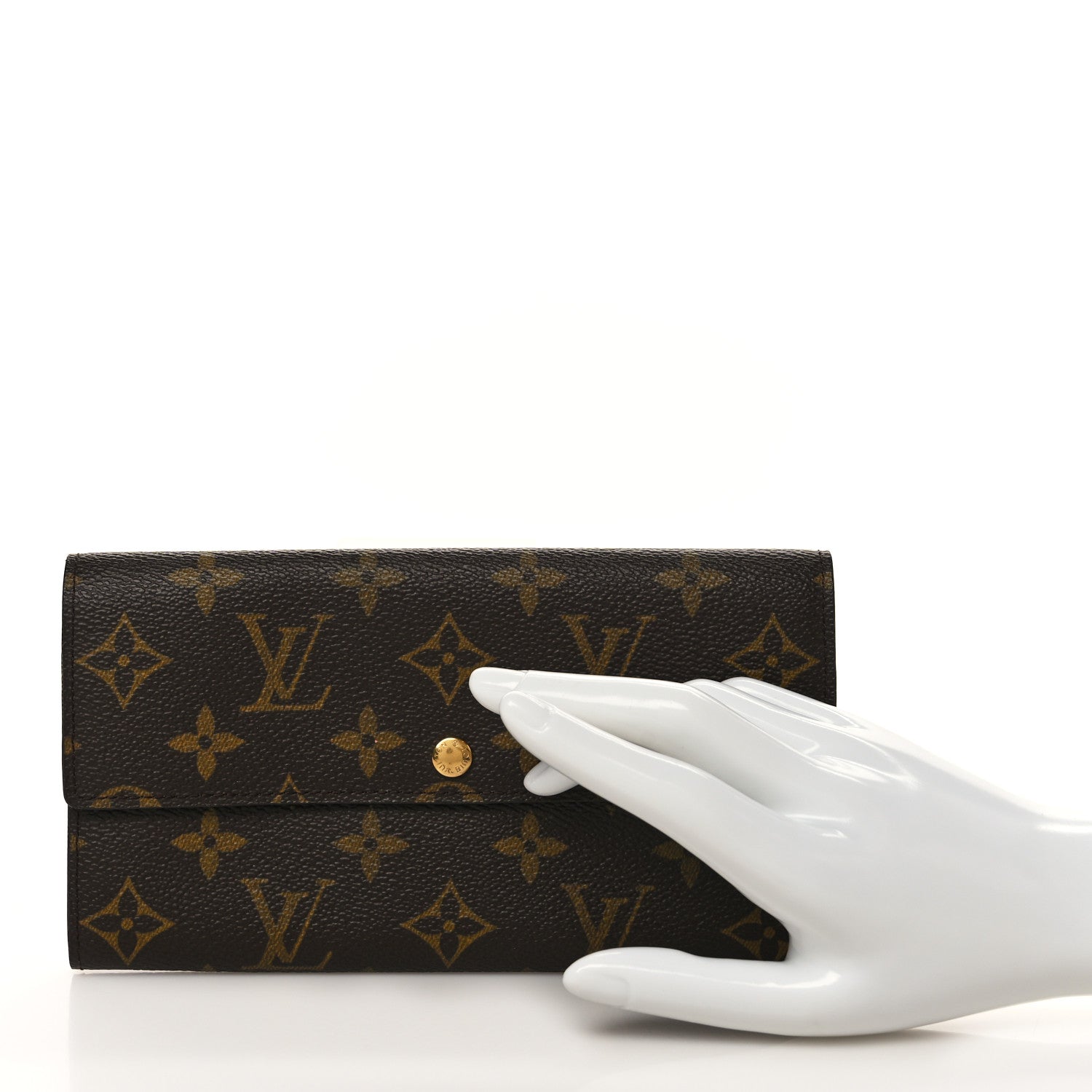 Louis Vuitton Monogram Sarah Wallet 2 of 6
