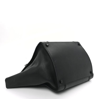 Celine Grained Calfskin Medium Phantom Luggage Black 4 of 11