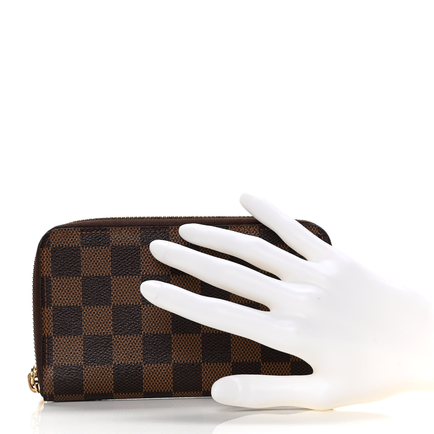 Louis Vuitton Damier Ebene Zippy Compact Wallet 8 of 8