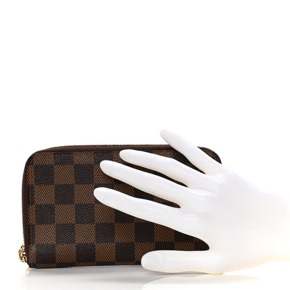 Louis Vuitton Damier Ebene Zippy Compact Wallet 8 of 8