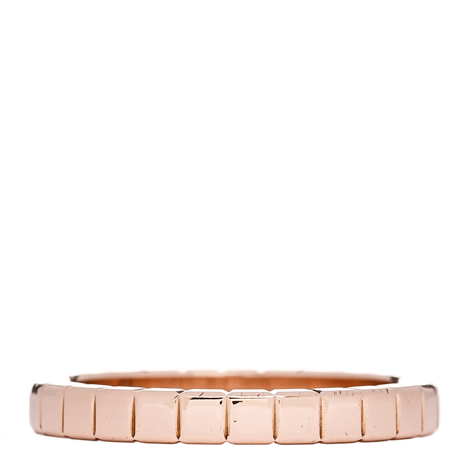 Chopard 18K Rose Gold Ice Cube Band Ring 50 5.5 3 of 6
