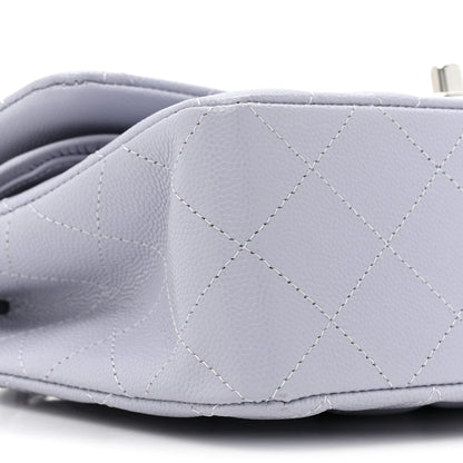 Chanel Caviar Quilted Small Double Flap Light Purple 9 of 10