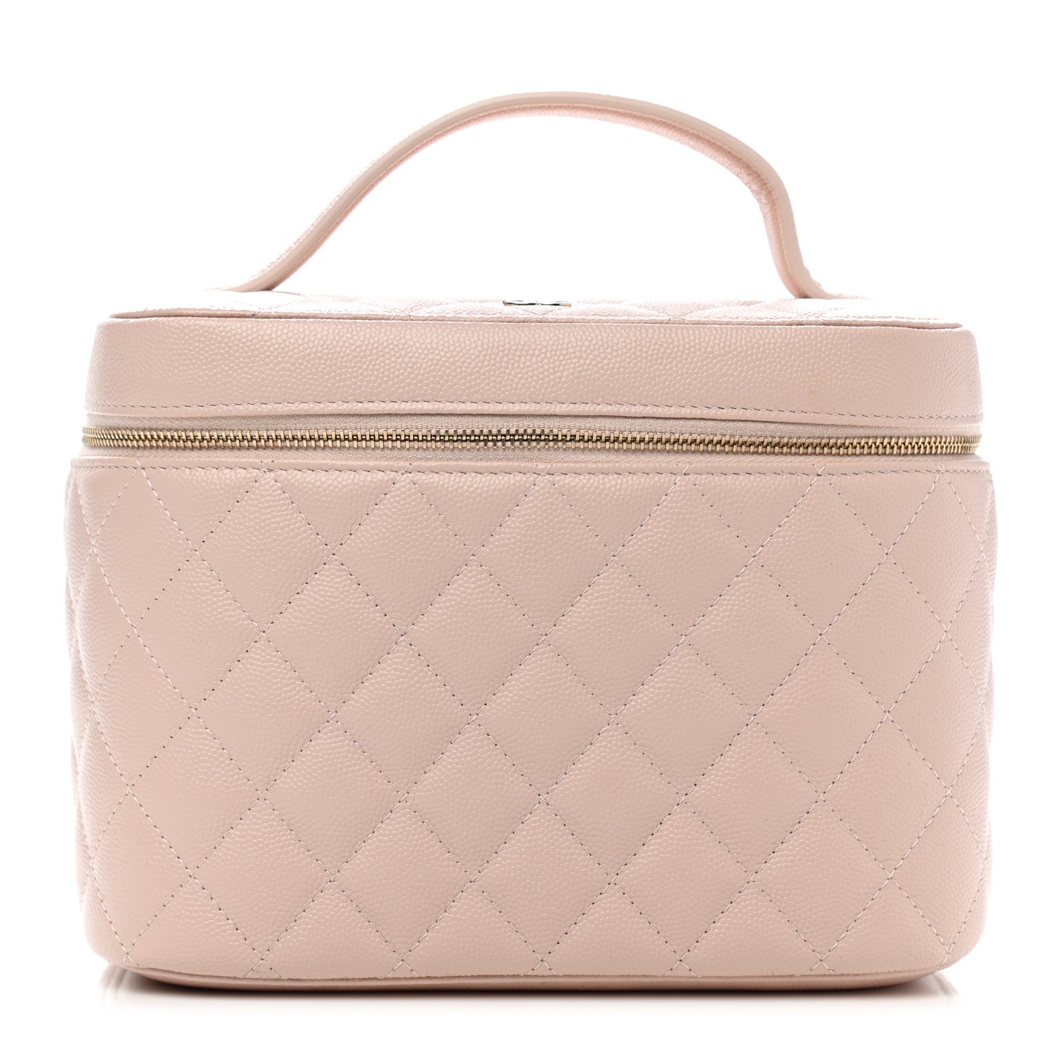 Chanel Caviar Quilted Large Vanity Pouch Light Pink 1 of 7