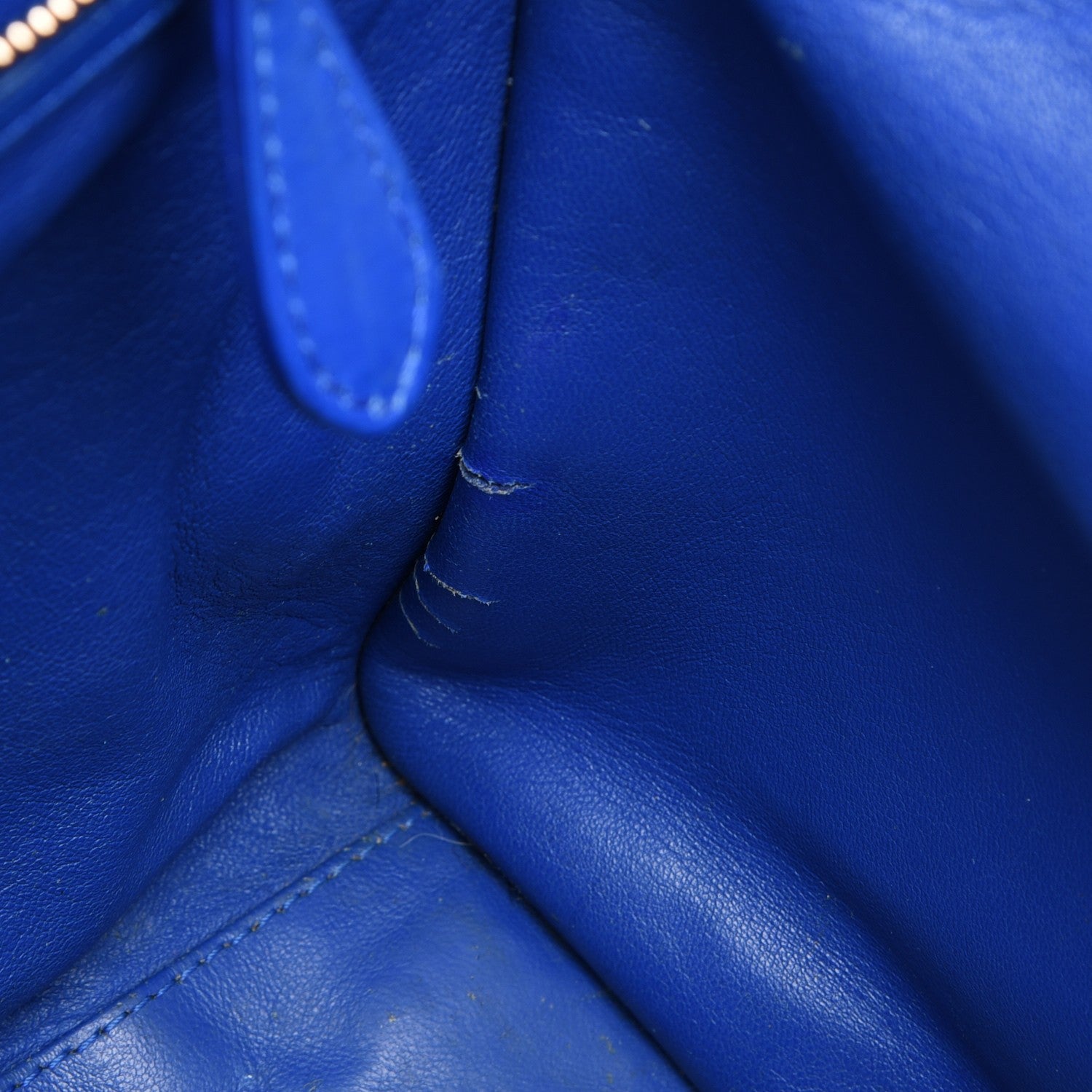 Celine Smooth Calfskin Mini Luggage Electric Blue 23 of 26