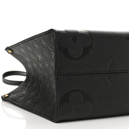Louis Vuitton Empreinte Monogram Giant Onthego MM Black 9 of 11