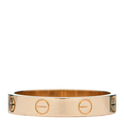Cartier 18K Yellow Gold 3.5mm LOVE Wedding Band Ring 58 8.25 3 of 4