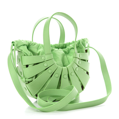 Bottega Veneta French Calfskin Small Shell Pistachio 3 of 11