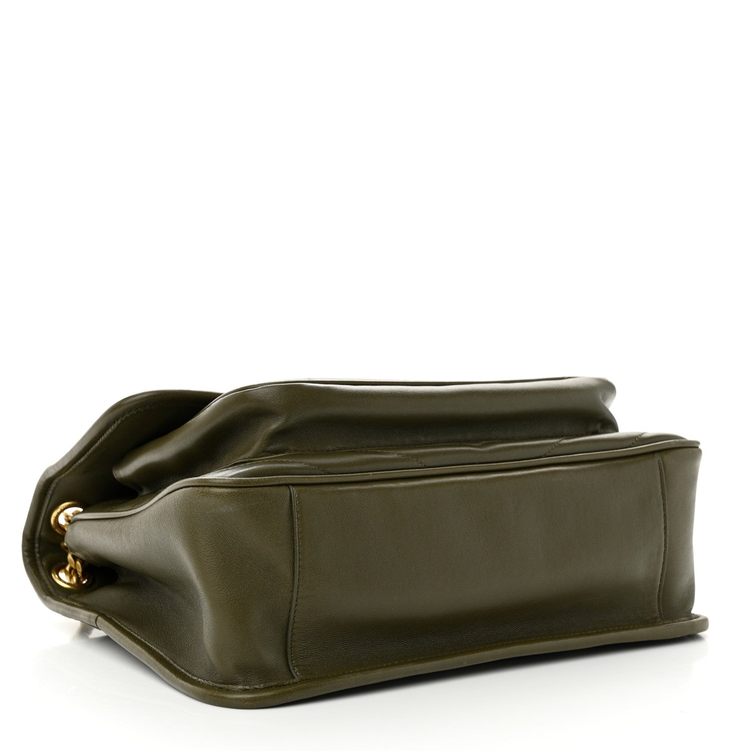 Saint Laurent Lambskin Matelasse Monogram Medium Niki Chain Satchel Seawood 4 of 13
