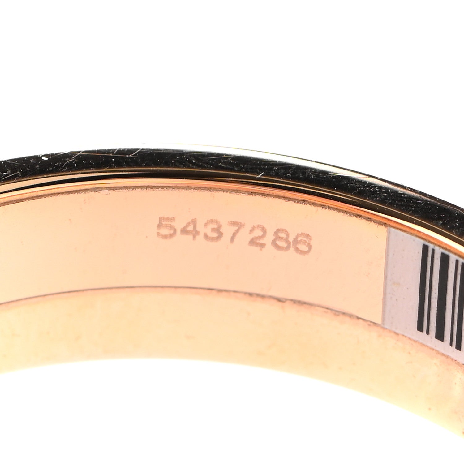 Hermes Enamel Narrow Clic Clac H Tartan Bracelet PM Pink Delirium 5 of 6