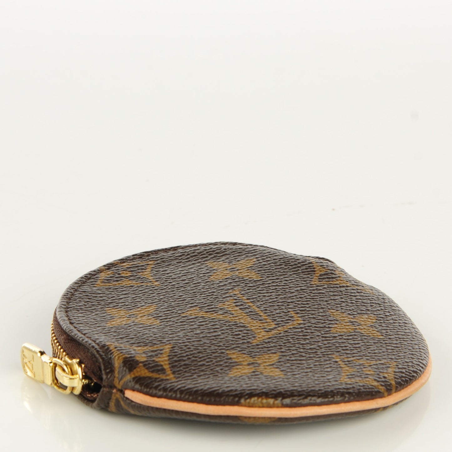 Monogram Round Coin Purse