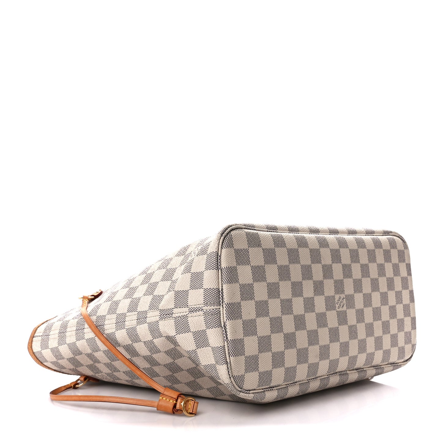 Damier Azur Neo Neverfull MM Rose Ballerine