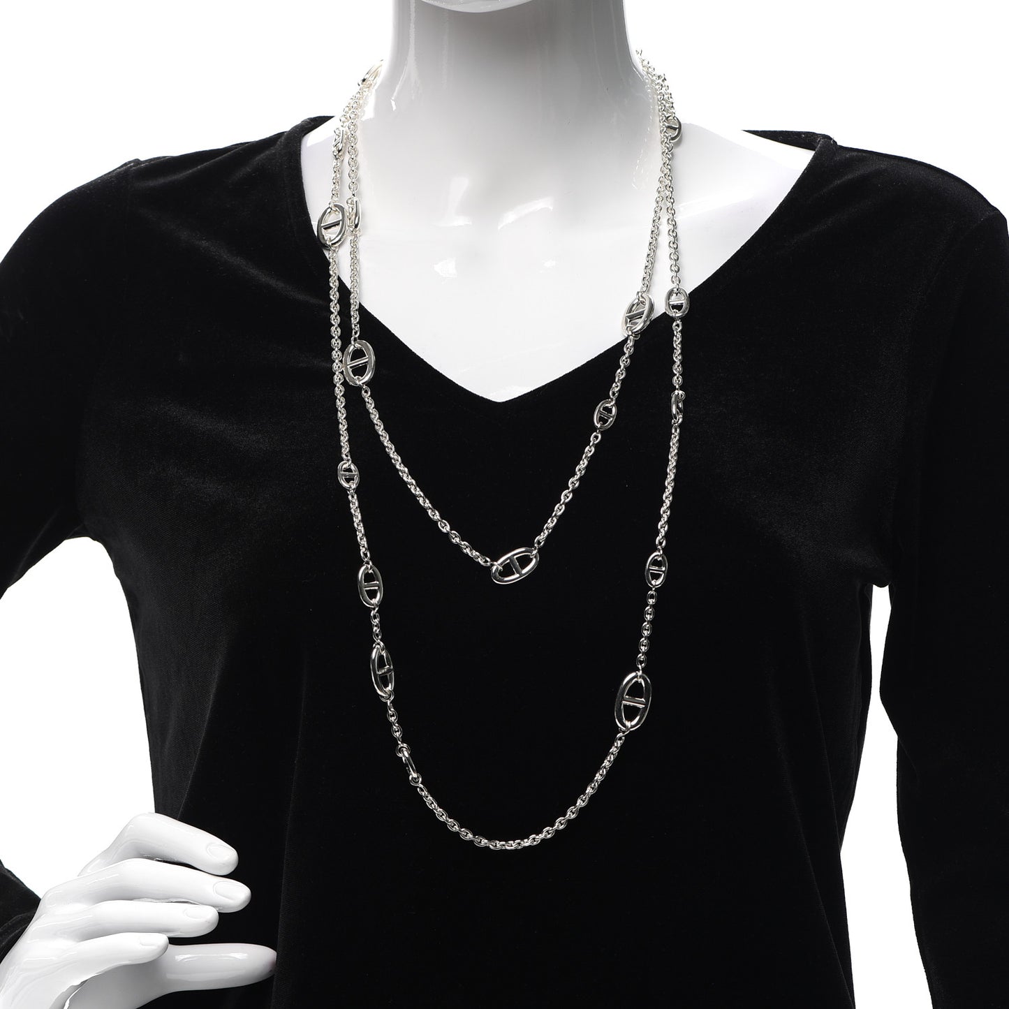 Sterling Silver Farandole Necklace 160
