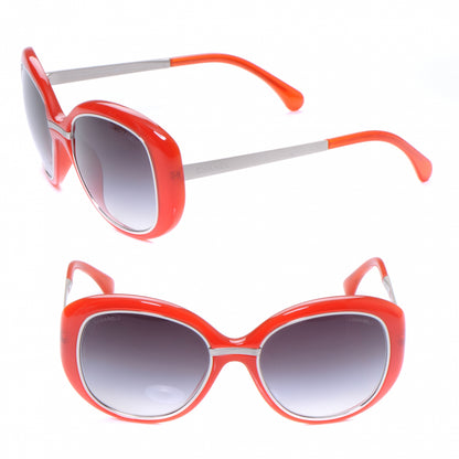 Chanel Oversized Frame Sunglasses Orange 6045 1 of 4