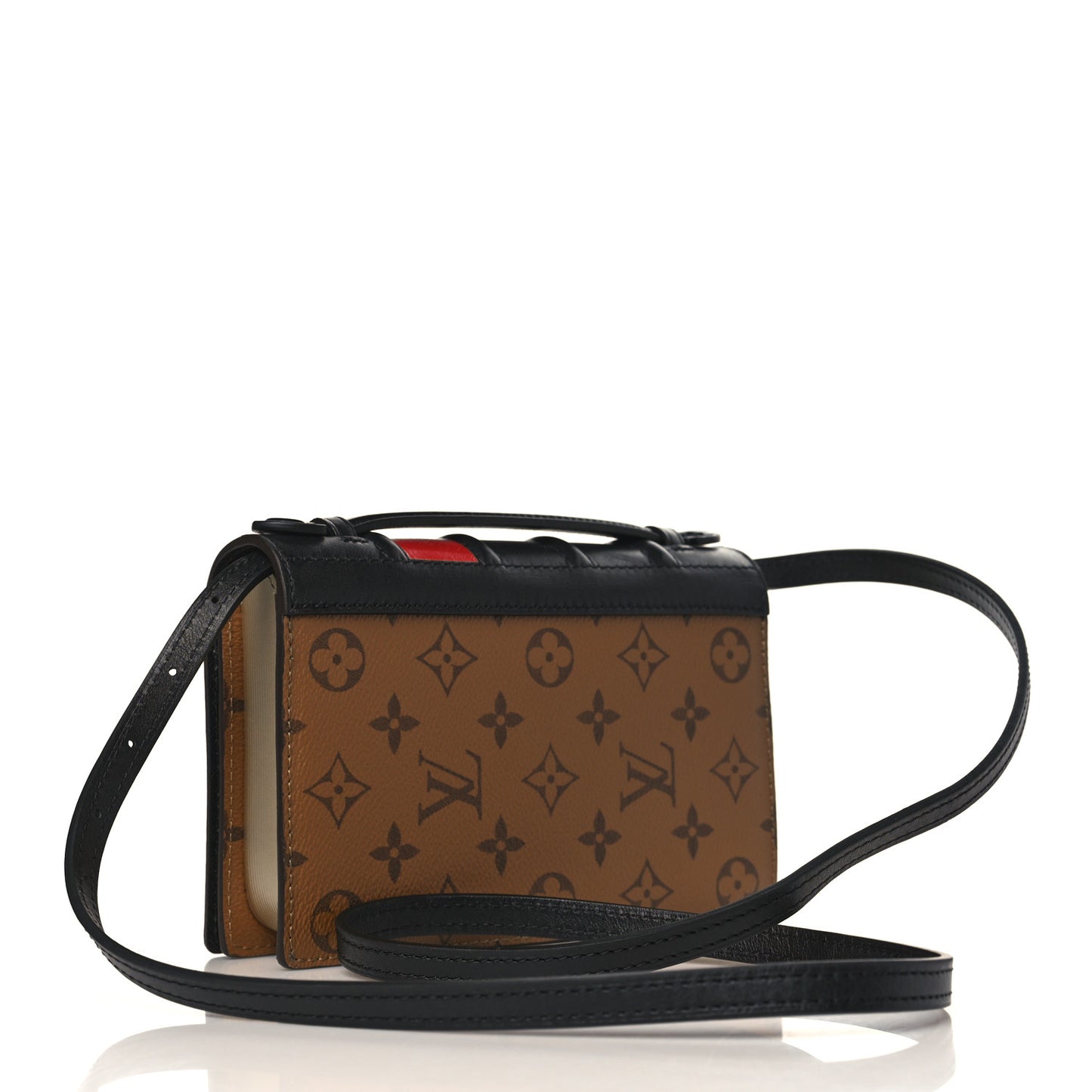 Reverse Monogram Book Chain Wallet