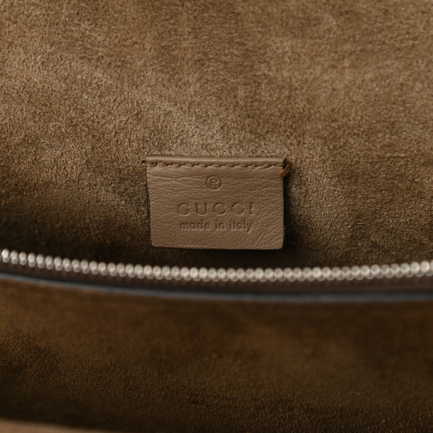 GG Supreme Monogram Small Dionysus Shoulder Bag Taupe