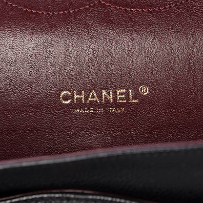 Chanel Caviar Quilted Maxi Double Flap Black 6 of 11