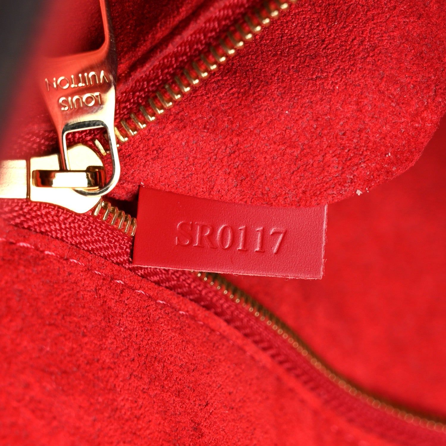 Louis Vuitton Damier Ebene Caissa Hobo Cherry 7 of 18