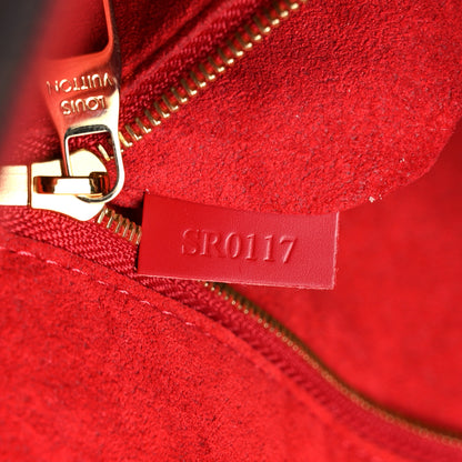 Louis Vuitton Damier Ebene Caissa Hobo Cherry 7 of 18