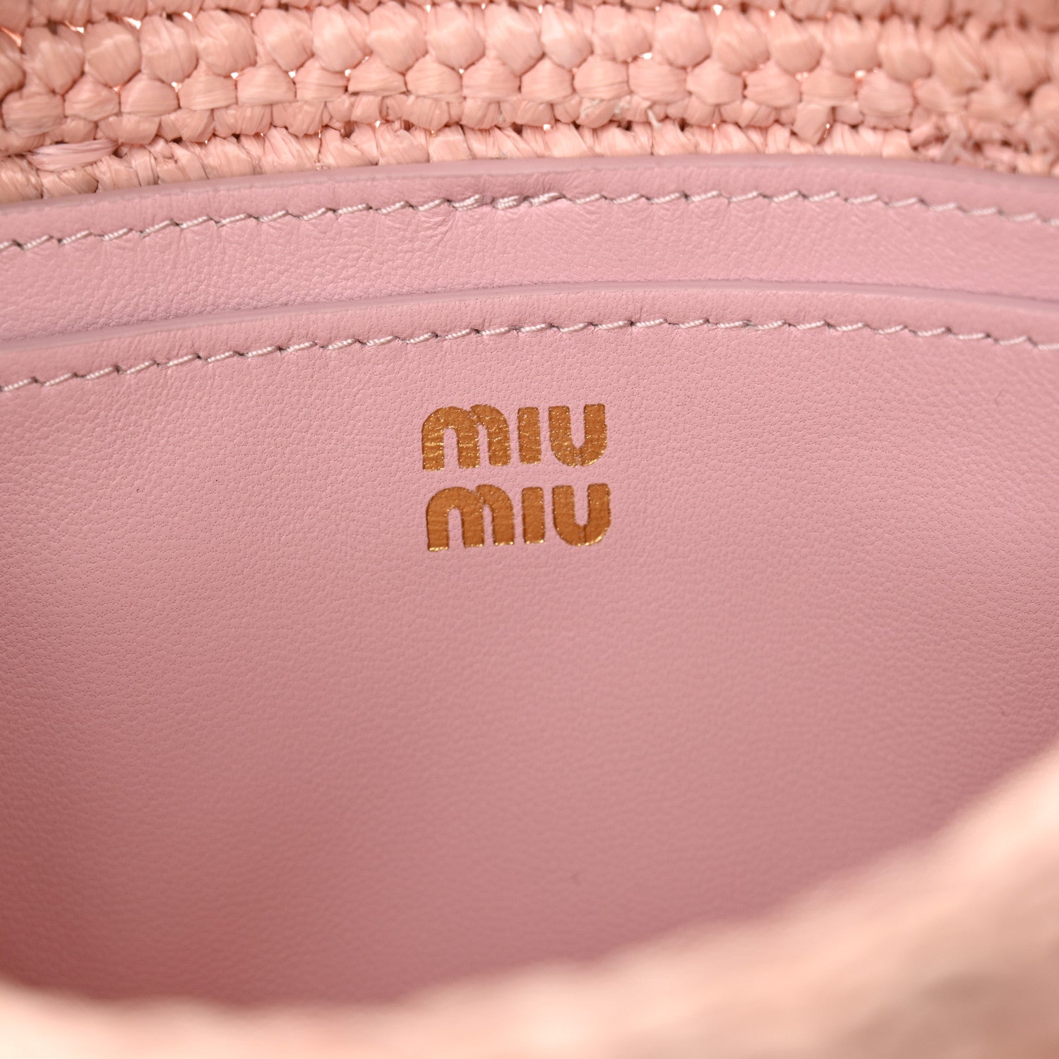 Miu Miu Crochet Calfskin S Narrow Arcadie Alabaster Pink 6 of 11