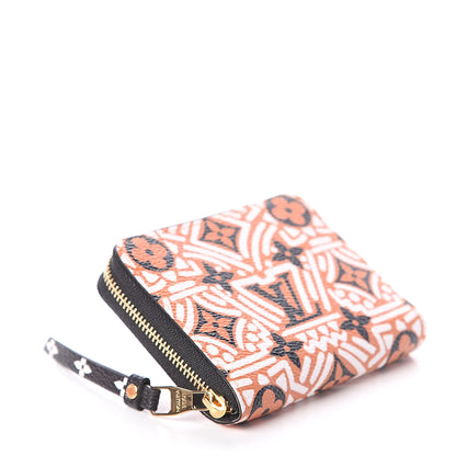 Louis Vuitton Monogram Giant Crafty Zippy Coin Purse Creme Caramel 3 of 5