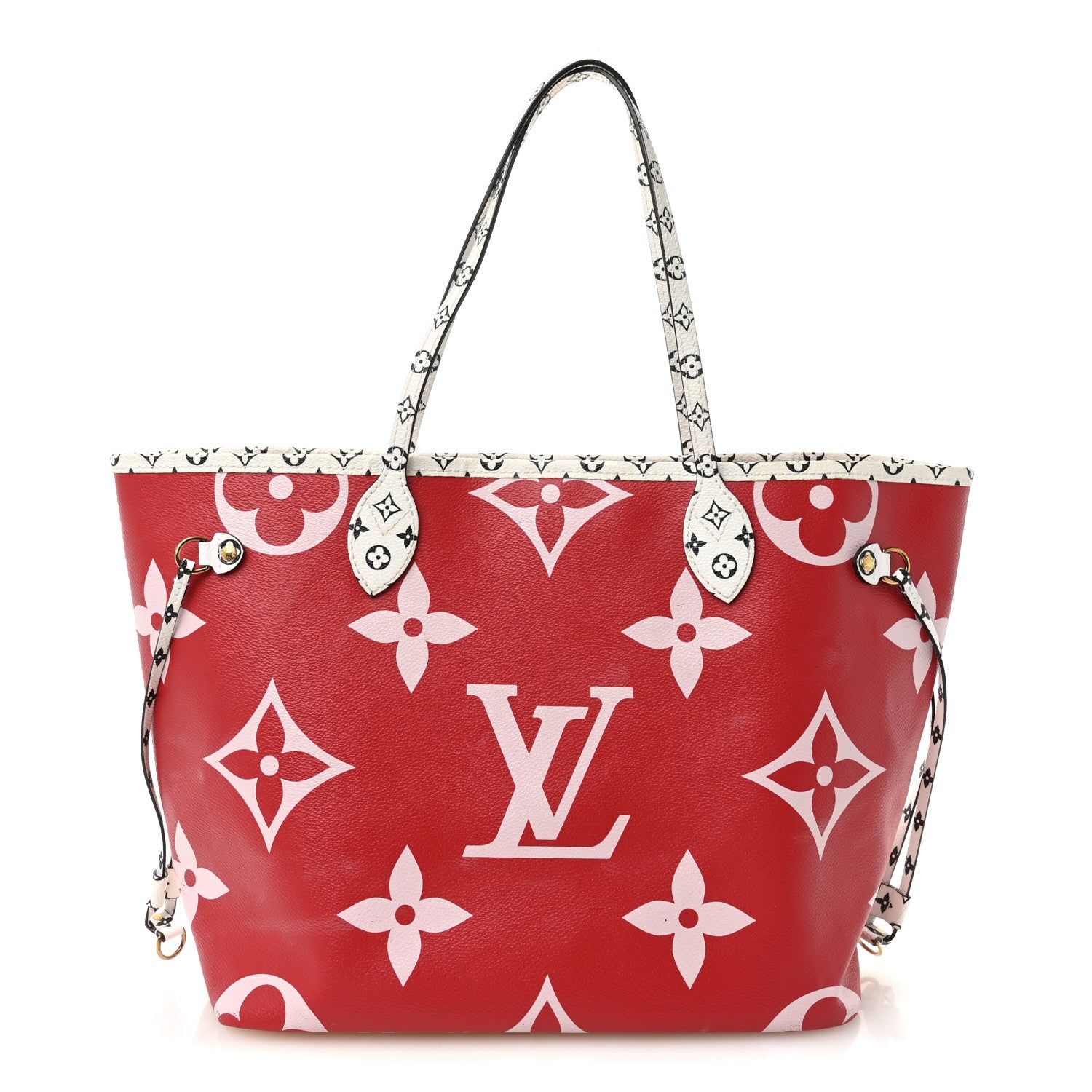Louis Vuitton Monogram Giant Neverfull MM Rouge 1 of 11
