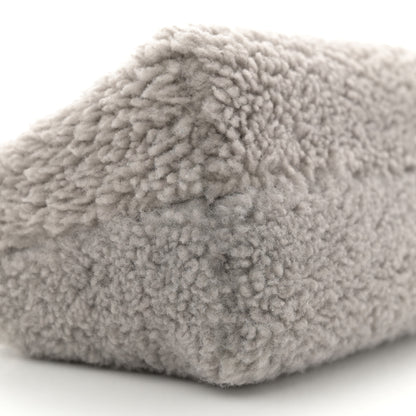 Fendi Sheepskin Vitello King Plexiglass Logo Embroidered Mini By The Way Top Handle Boston Ghiaccio 9 of 12