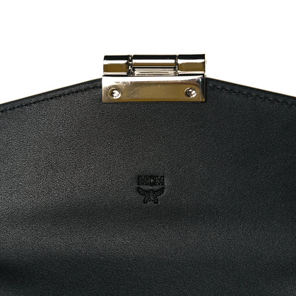 MCM Visetos Large Patricia Wallet On Chain Black 5 of 8