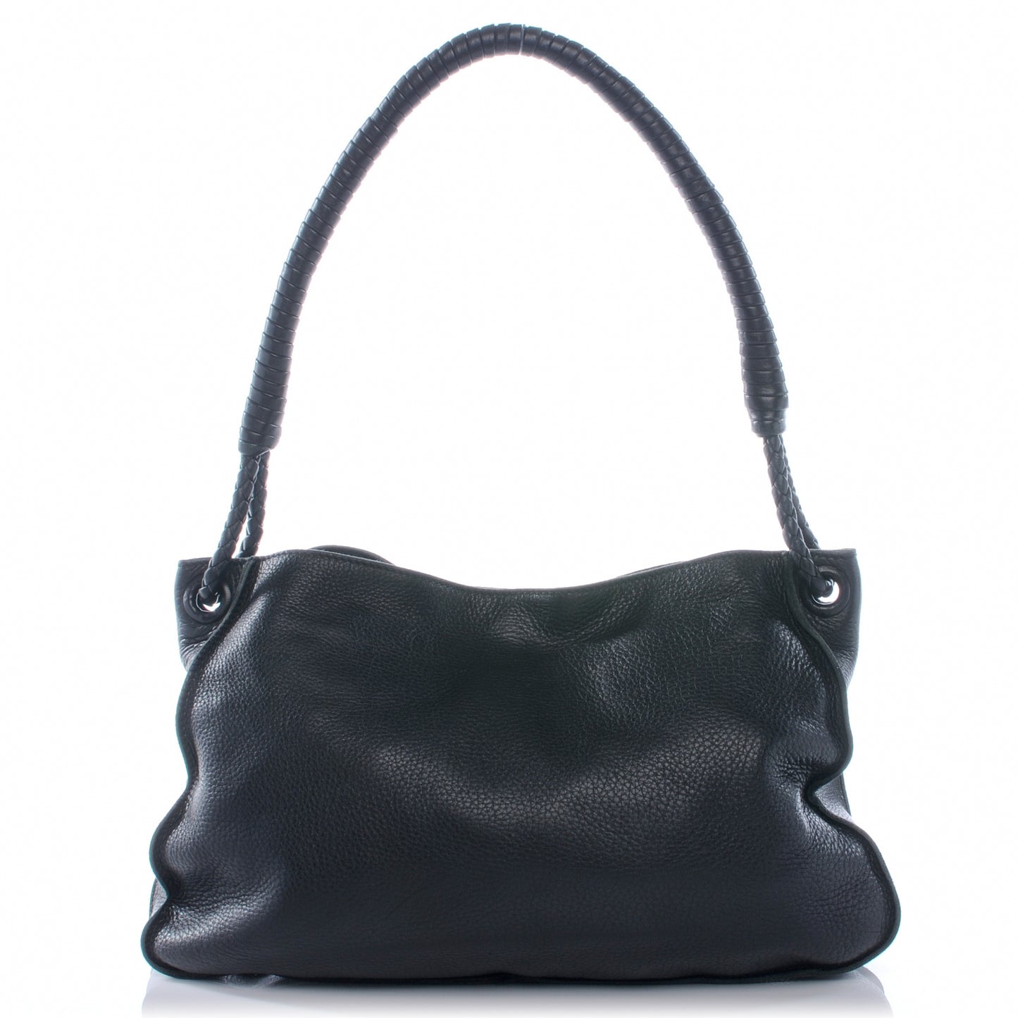 Cervo Loop Shoulder Bag Nero Black