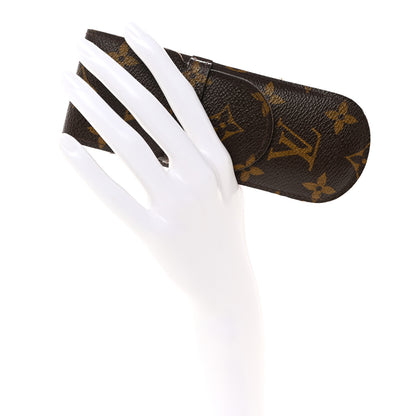 Louis Vuitton Monogram Glasses Sunglasses Case w Flap 2 of 9