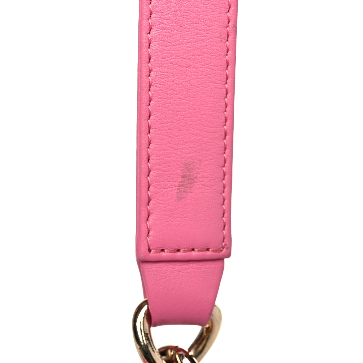 Lambskin Quilted Small Boy Flap Dark Pink