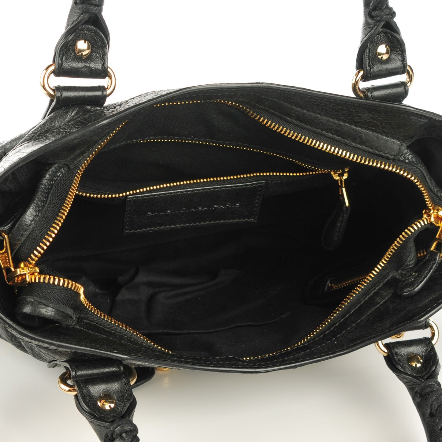 Agneau Giant 12 Gold Hardware Town Black