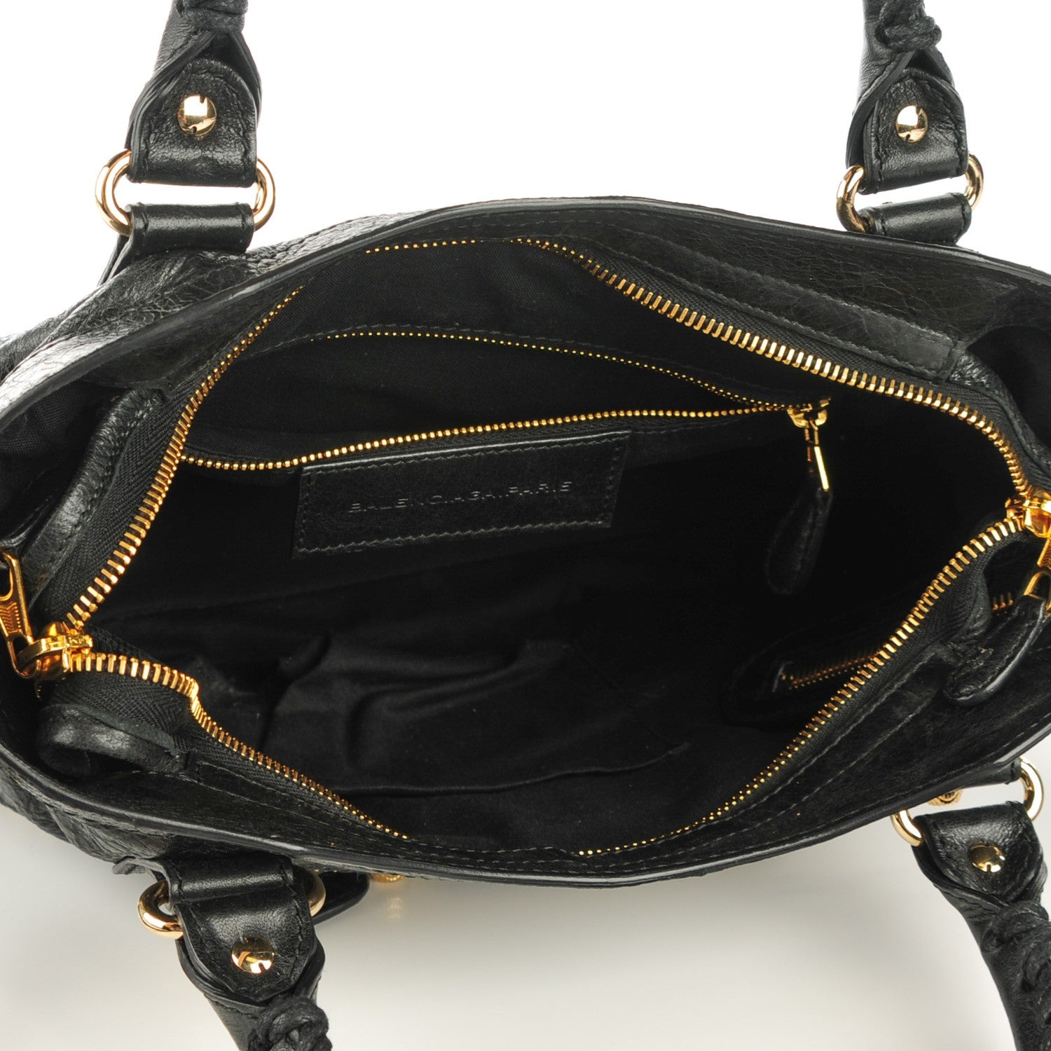 Balenciaga Agneau Giant 12 Gold Hardware Town Black 5 of 7