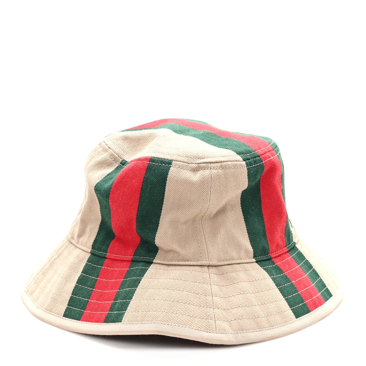 Monogram Canvas Web Bucket Hat XL Beige