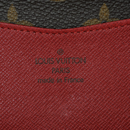 Louis Vuitton Monogram Josephine Wallet Red 7 of 8