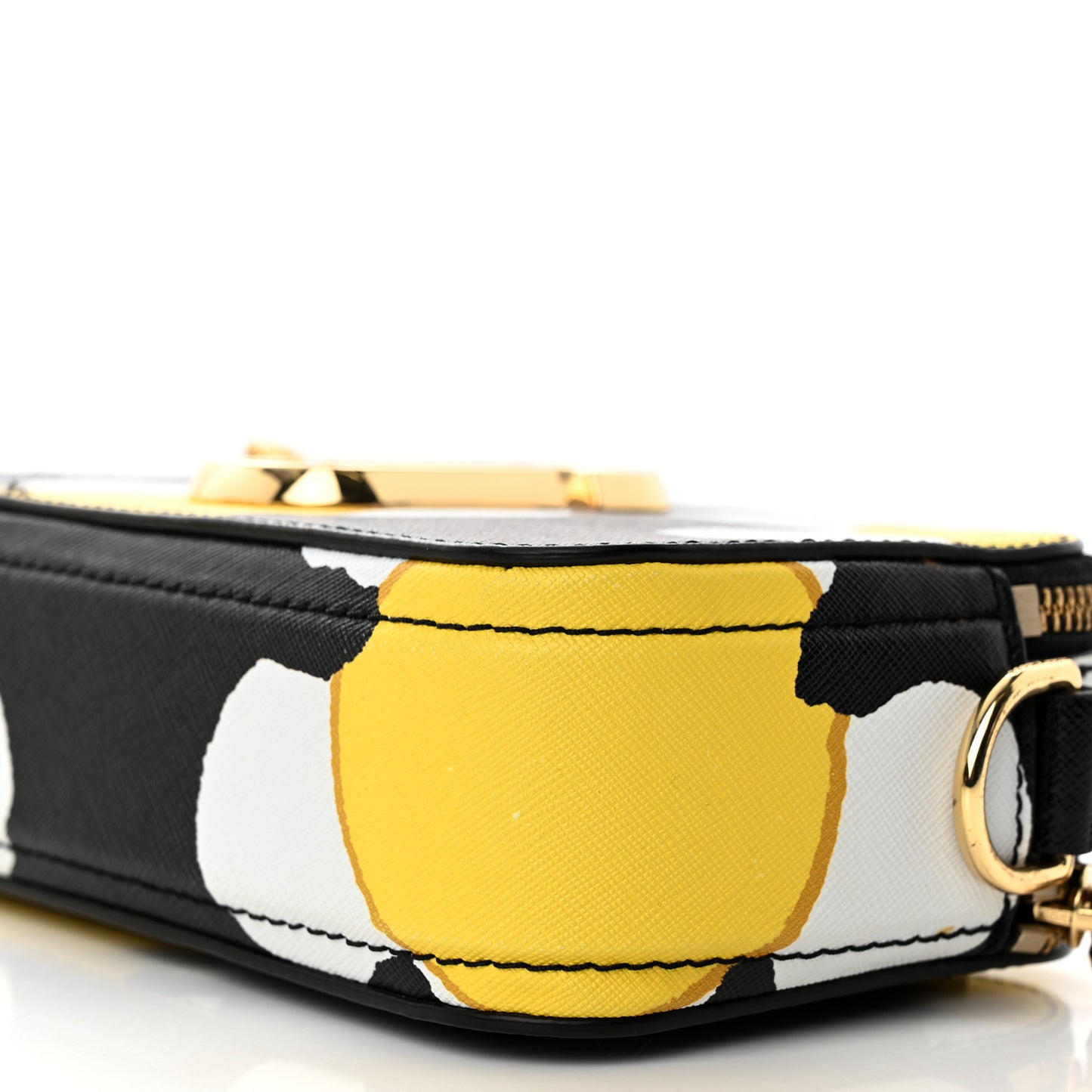 Saffiano Snapshot Daisy Camera Bag Black Multicolor
