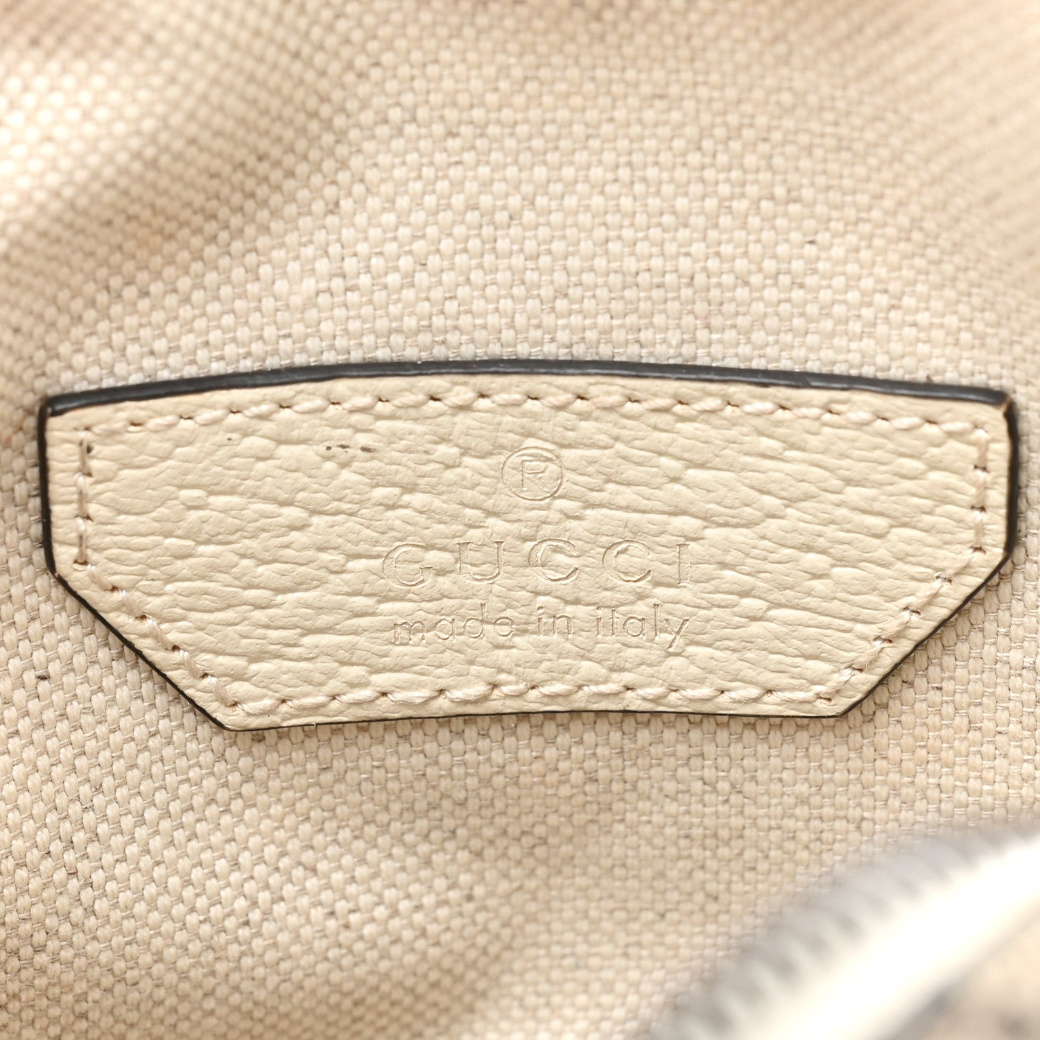 Gucci GG Supreme Monogram Web Mini Ophidia Double Zip Messenger Bag Beige Ebony Mystic White 6 of 16