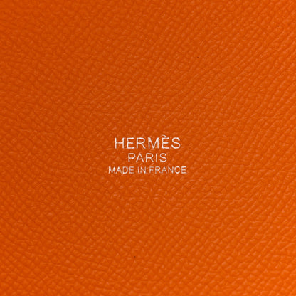 Hermes Epsom Tressage De Cuir Picotin Lock 22 MM Abricot Rose Azalee Gold 6 of 11