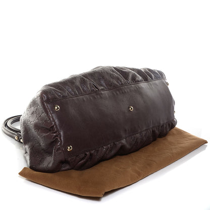 Gucci Guccissima Large D Gold Hobo Chocolate Brown 4 of 7