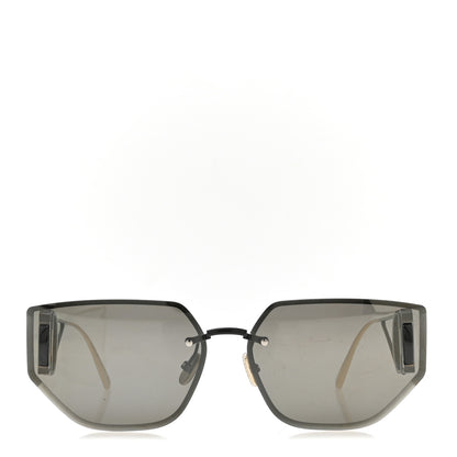 Christian Dior Metal 30 Montaigne B3U Butterfly Sunglasses Black Gold 2 of 6