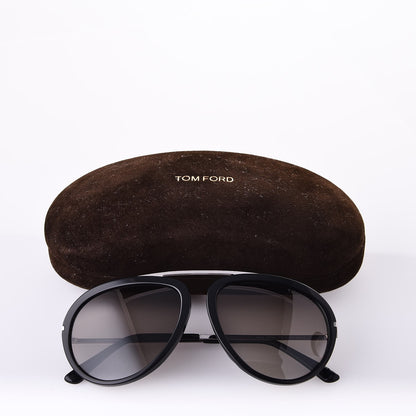 Tom Ford Stacy Aviator Sunglasses TF452 Black 8 of 8