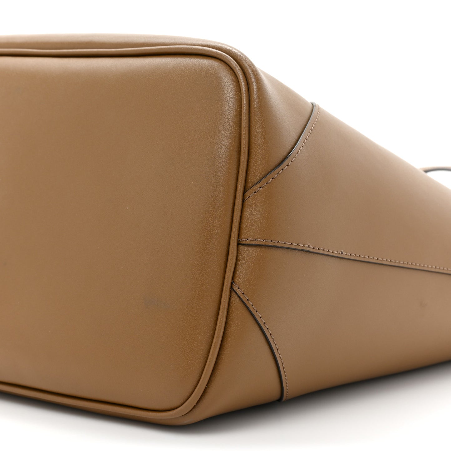 Smooth Calfskin Wing Shopper Tote Military Green