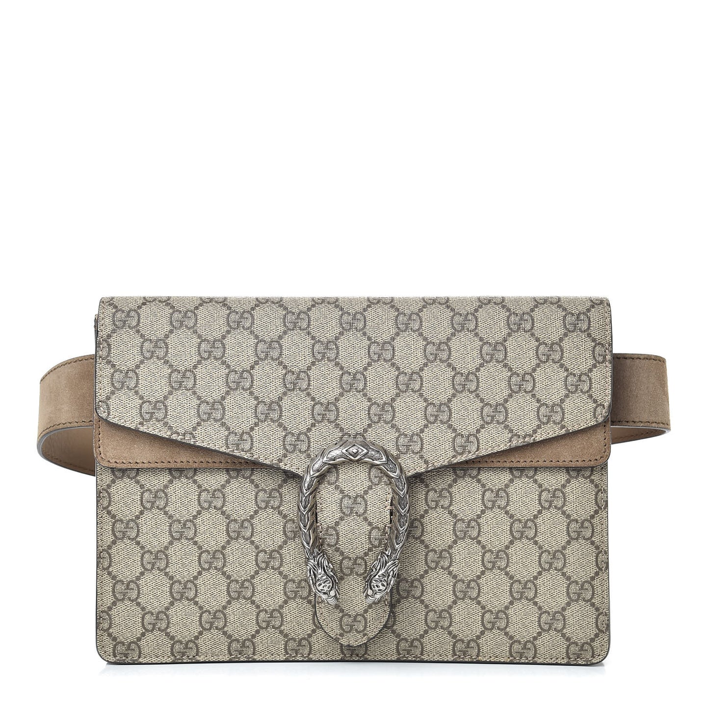 GG Supreme Monogram Dionysus Belt Bag Taupe