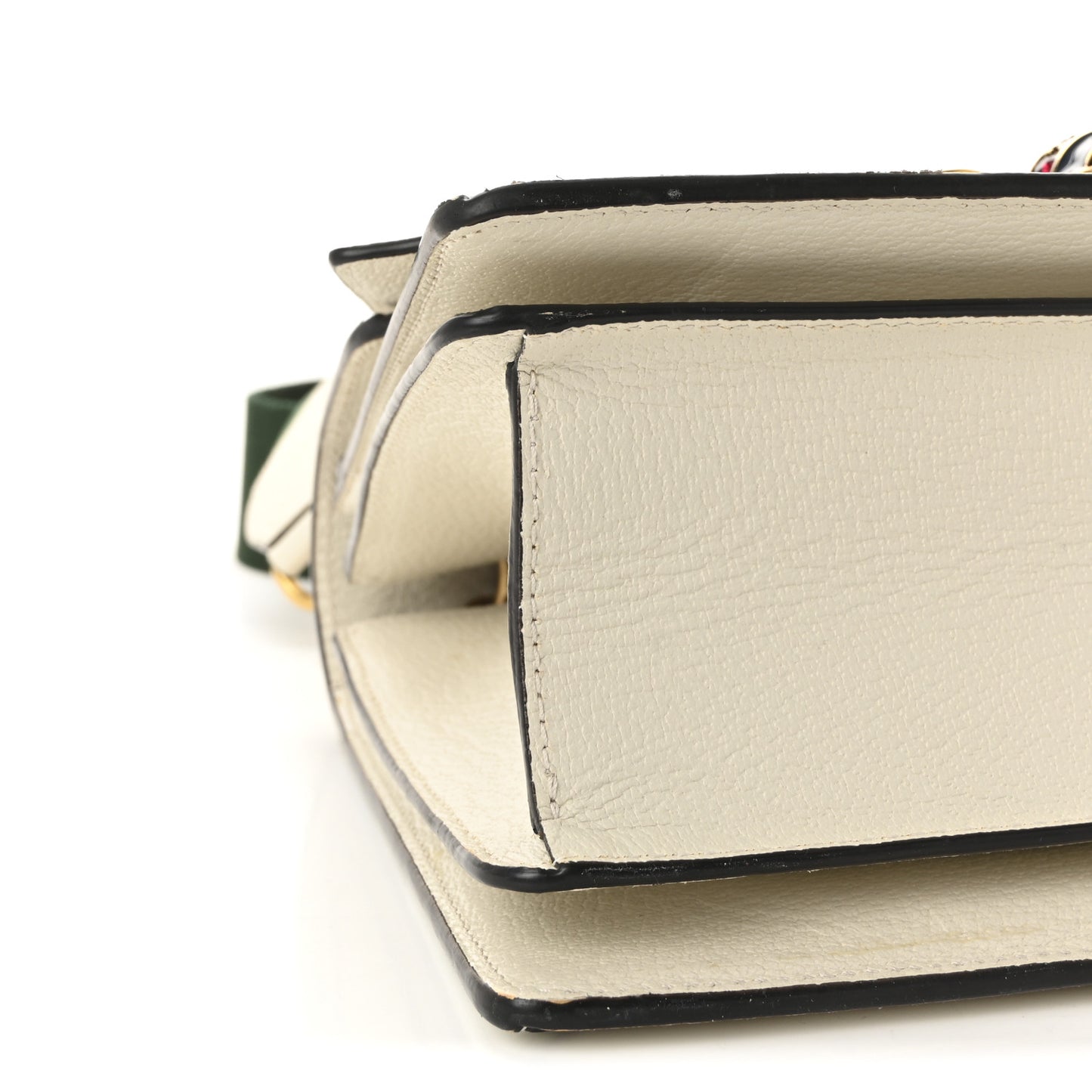 GG Supreme Monogram Small Queen Margaret Top Handle Bag White