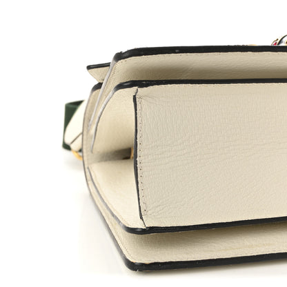 Gucci GG Supreme Monogram Small Queen Margaret Top Handle Bag White 9 of 10