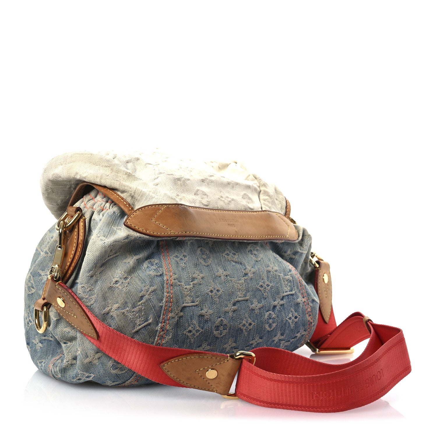 Louis Vuitton Denim Sunshine Messenger Blue 3 of 16