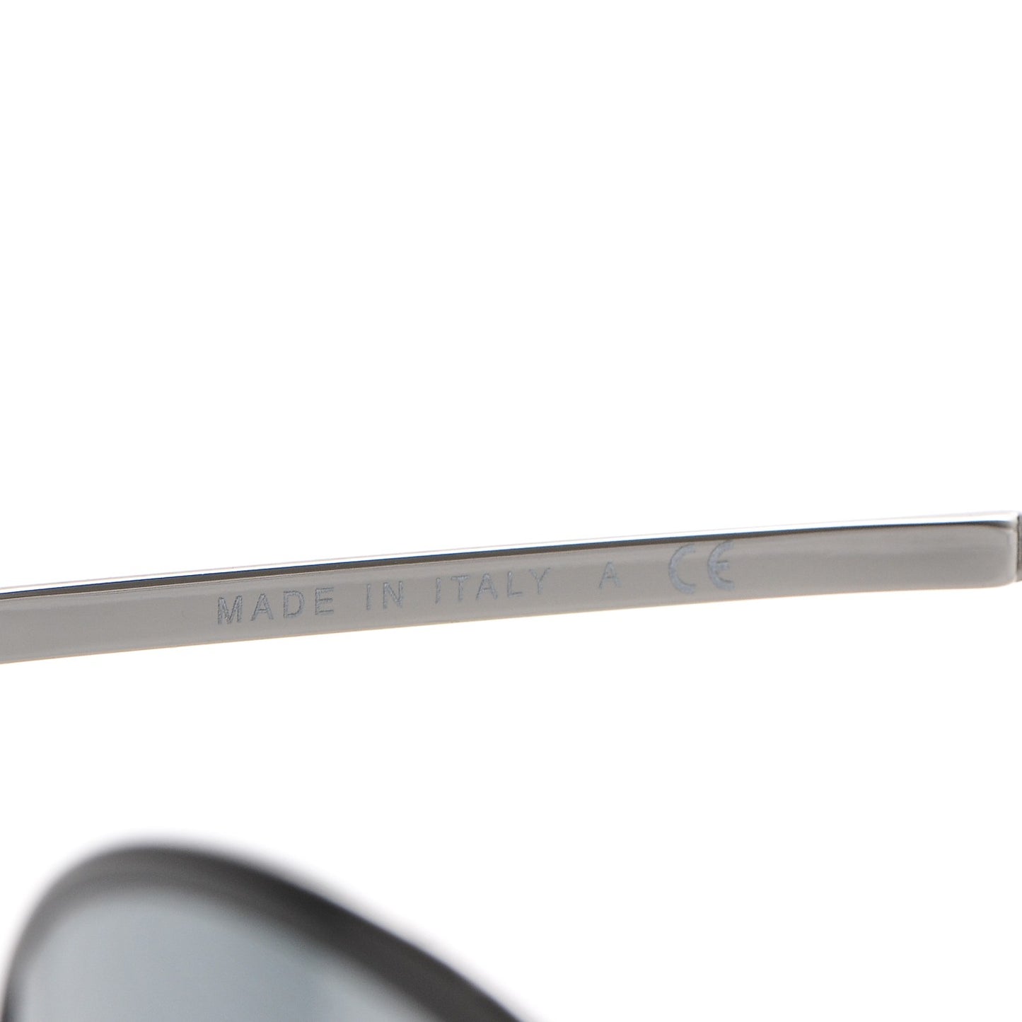 Round Spring Sunglasses 4206 Black Silver