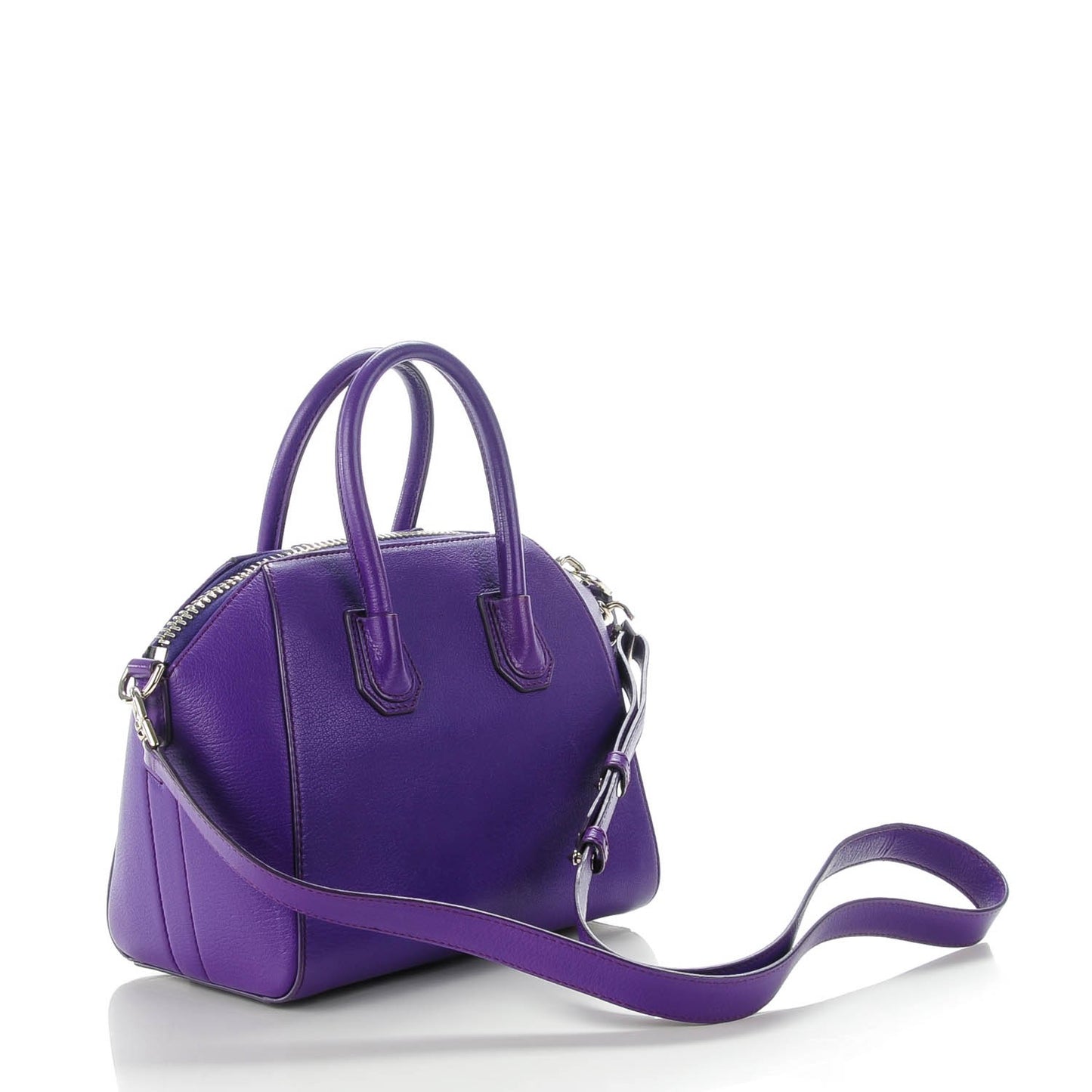 Sugar Goatskin Mini Antigona Purple