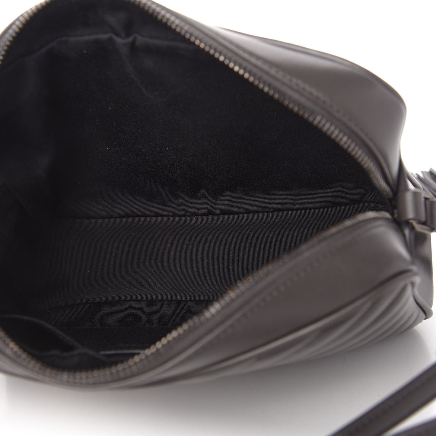 Calfskin Matelasse Monogram Lou Camera Bag Asphalt